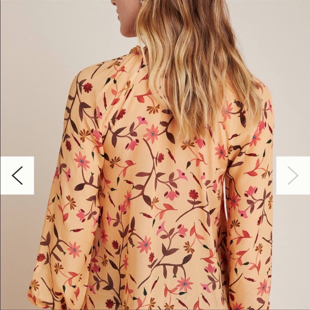 Anthropologie Guapa beaded top - Picture 3 of 6